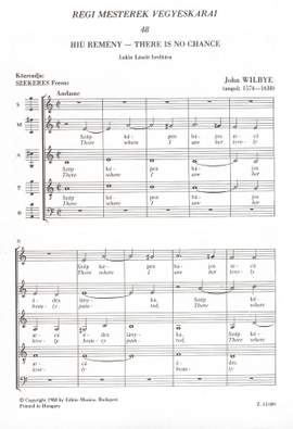 Szekeres, Ferenc: Regi mesterek vegyeskarai 48