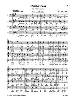 Szekeres, Ferenc: Regi mesterek vegyeskarai 40
