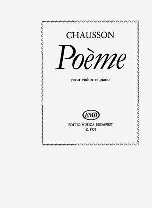 Chausson, Ernest: Pocme