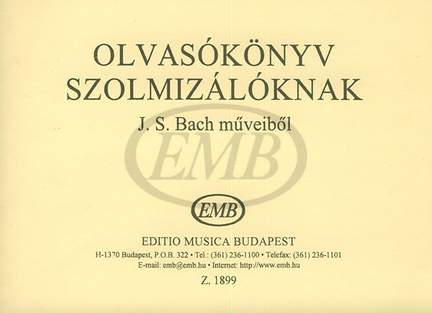 Bach, Johann Sebastian: Reader for Solmisation