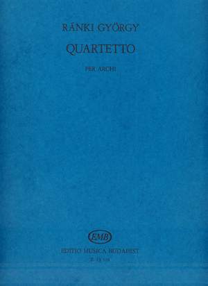 Ranki, Gyorgy: Quartetto per archi in memoriam Bela Bar