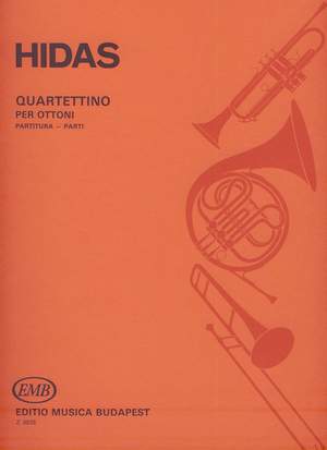 Hidas, Frigyes: Quartettino for two trumpets and two tro