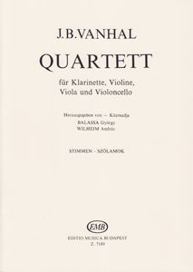 Vanhal, Johann Baptist: Quartet