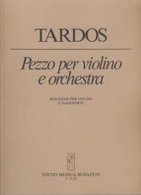 Tardos, Bela: Pezzo per violino e orchestra
