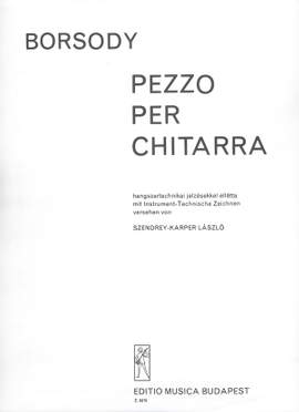 Borsody, Laszlo: Pezzo per chitarra