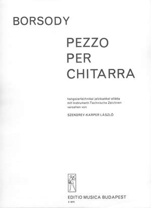 Borsody, Laszlo: Pezzo per chitarra