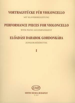 Performance pieces Vol.1 (cello and piano)
