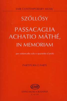 Szollosy, Andras: Passacaglia Achatio Mathe