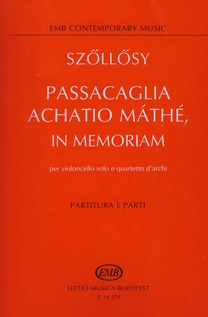 Szollosy, Andras: Passacaglia Achatio Mathe