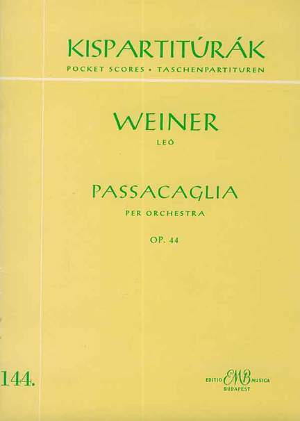Weiner, Leo: Passacaglia