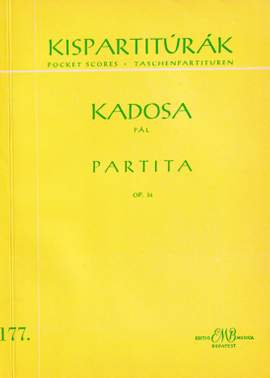 Kadosa, Pal: Partita Op. 34