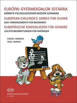 Various: European Children's Songs for Guitar
