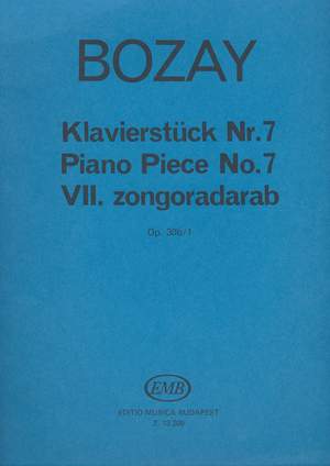 Bozay, Attila: Piano Piece No. 7