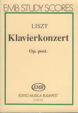 Liszt, Franz: Piano Concerto in E-flat major, op. post