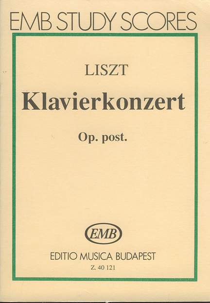 Liszt, Franz: Piano Concerto in E-flat major, op. post