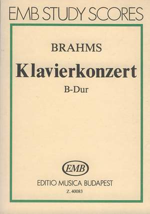 Brahms, Johannes: Piano Concerto in B-flat major