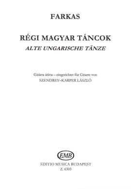 Farkas, Ferenc: Old Hungarian Dances
