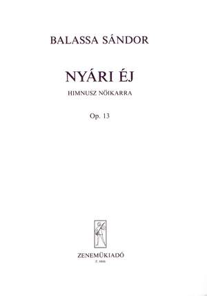 Balassa, Sandor: Nyari ej