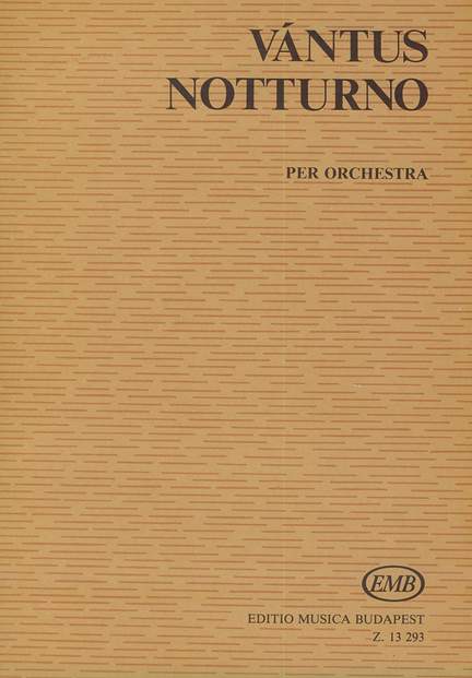 Vantus, Istvan: Notturno