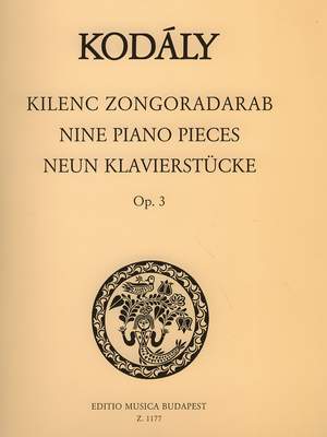 Kodaly, Zoltan: Nine Piano Pieces