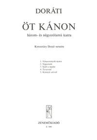 Dorati, Antal: Ot kanon