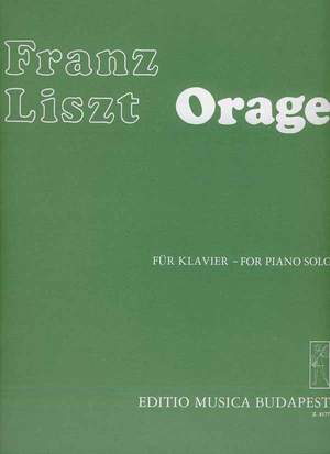 Liszt, Franz: Orage