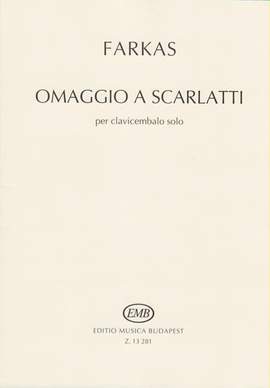 Farkas, Ferenc: Omaggio a Scarlatti