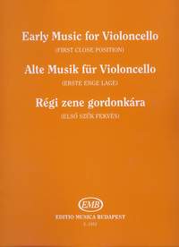 Brodszky, Ferenc: Early music for cello (cello and Piano)