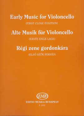 Brodszky, Ferenc: Early music for cello (cello and Piano)
