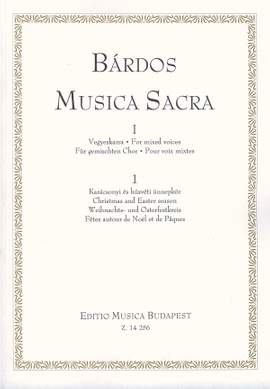 Bardos, Lajos: Musica Sacra for mixed voices I