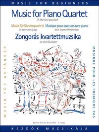 Pejtsik, Arpad: Music for piano quartet for beginners (F