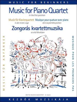 Pejtsik, Arpad: Music for piano quartet for beginners (F