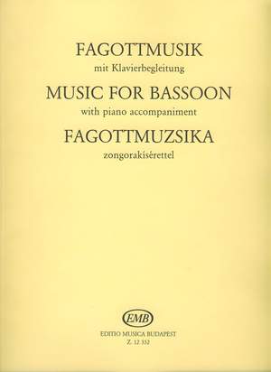 Hara, Laszlo: Music for Bassoon (Bassoon and piano)