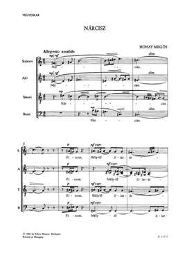 Mohay, Miklos: Narcisz