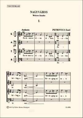 Petrovics, Emil: Nagyvaros