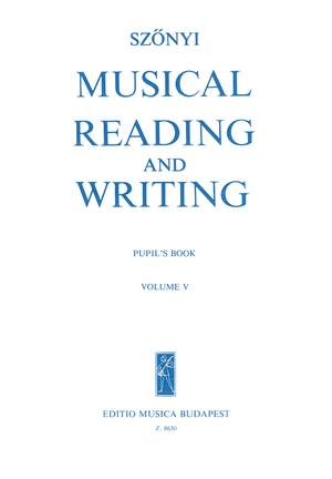 Szonyi, Erzsebet: Musical Reading and Writing Vol.5