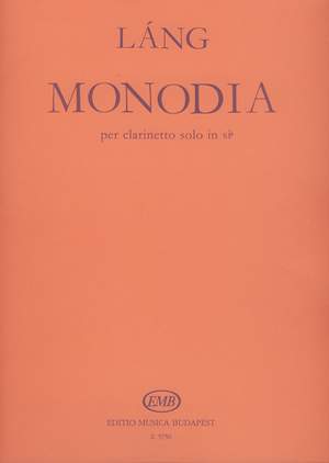 Lang, Istvan: Monodia