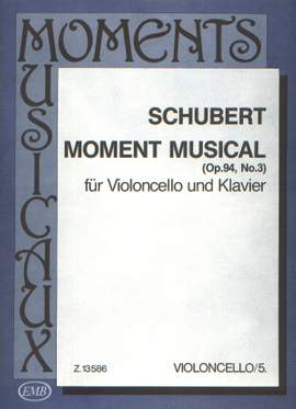 Schubert, Franz: Moment Musical Op93/3