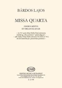 Bardos, Lajos: Missa quarta