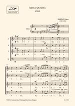 Bardos, Lajos: Missa quarta Product Image