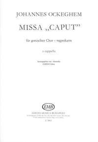Ockeghem, Johannes: Missa Caput
