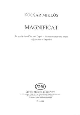Kocsar, Miklos: Magnificat