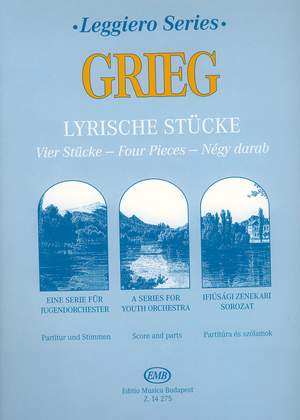 Grieg, Edward: Lyric Pieces (string orchestra)