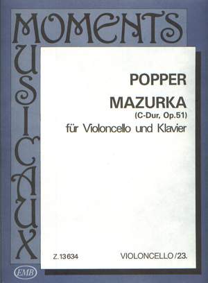 Popper, D: Mazurka