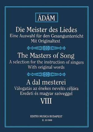 Fekete, Maria: Masters of Song, The (voice and piano)