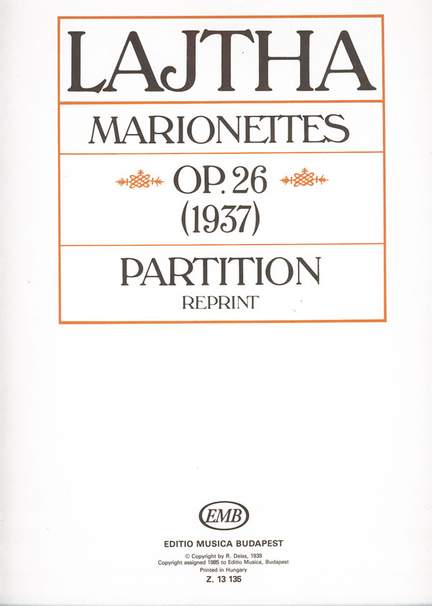 Lajtha, Laszlo: Marionettes