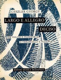 Geszler, Gyorgy: Largo e Allegro deciso
