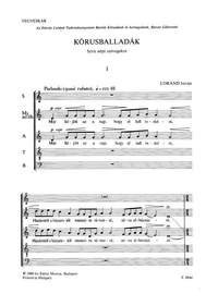 Lorand, Istvan: Korusballadak
