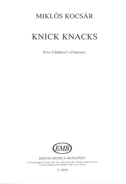 Kocsar, Miklos: Knick Knacks