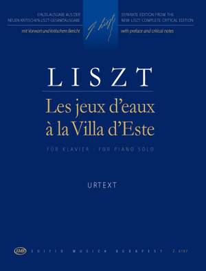 Liszt, Franz: Les jeux d'eaux r la Villa d'Este